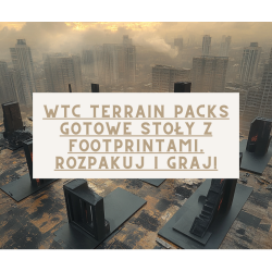 Stolem GrimDark WTC Terrain Pack All Tables 16 Elements with 10 Footprints