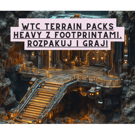 Stolem GrimDark WTC Terrain Pack Heavy 14 Elements with 10 Footprints