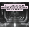 Stolem GrimDark WTC Terrain Pack Medium 14 Elements with 10 Footprints