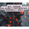 Stolem GrimDark WTC Terrain Big Ruins with Footprint