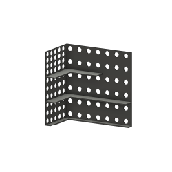 Stolem GrimDark WTC Terrain Big Ruins with Footprint