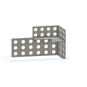 Stolem GrimDark WTC Terrain Small Ruins with Footprint