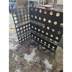 Stolem GrimDark WTC Terrain Pack All Tables 16 Elements with 10 Footprints