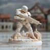 10 modeli w skali 32mm - rozmiar Space Marines, Chaos Space Marines
