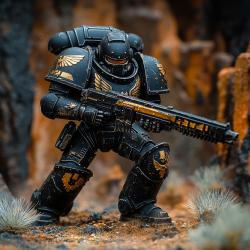 10 modeli w skali 32mm - rozmiar Space Marines, Chaos Space Marines