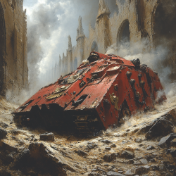 Pojazd w żywicy - odpowiedniki Leman Russ, Chimera, Rhino